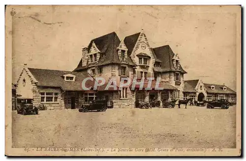 Cartes postales La Baule La nouvelle gare