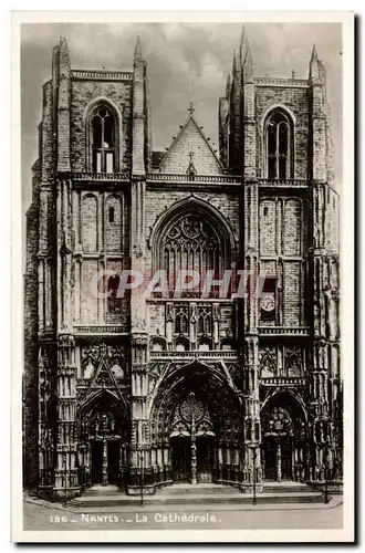 Cartes postales Nantes La cathedrale