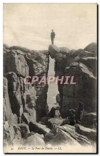 Ansichtskarte AK Batz sur mer Le pont du diable