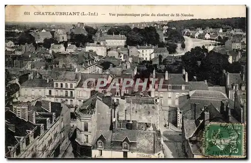 Chateaubriant Ansichtskarte AK Vue panoramique prise du clocher de St Nicolas