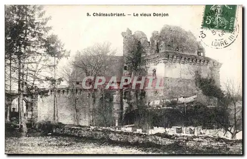 Chateaubriant Cartes postales Le vieux donjon