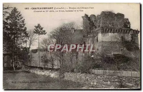 Chateaubriant Cartes postales Donjon du chateau fort