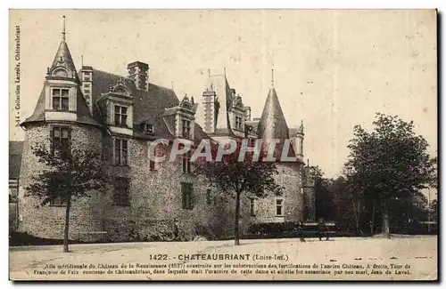 Chateaubriant Ansichtskarte AK Chateau de la Renaissance