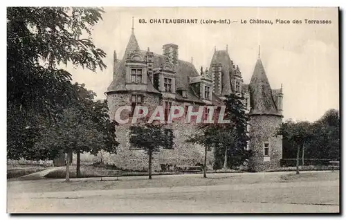 Chateaubriant Cartes postales Chateau Place des terrasses