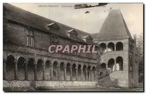 Chateaubriant Ansichtskarte AK Colonnade et escalier de la cour d&#39honneur