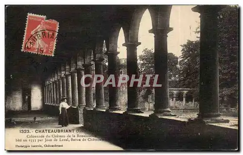 Chateaubriant Cartes postales Colonnade du chateau