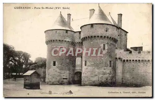 Cartes postales Guerande Porte St Michel