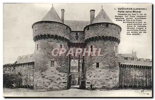 Cartes postales Guerande Porte Saint Michel