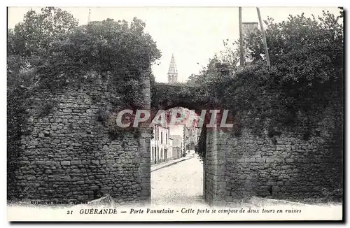 Cartes postales Guerande Porte Vannetaise