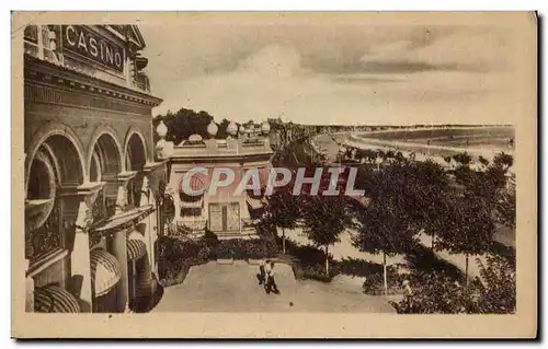 Cartes postales La Baule La plage vue du casino