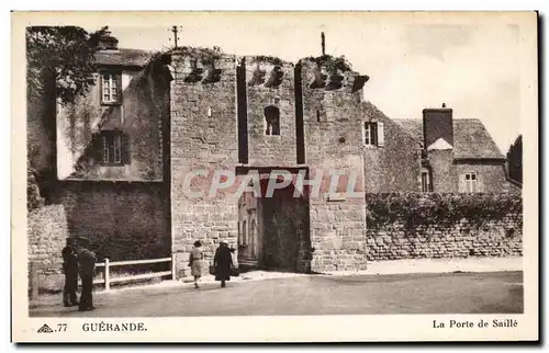 Cartes postales Guerande La porte de Saille