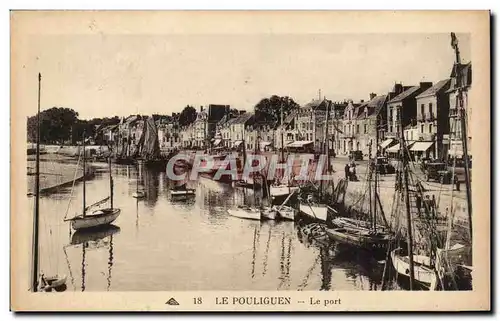 Cartes postales Le Pouliguen Le port