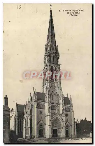 Cartes postales Sainte Pazanne L&#39eglise