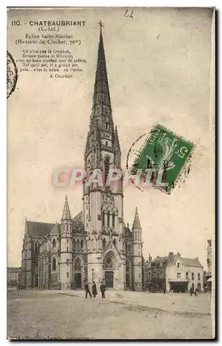 Cartes postales Chateaubriant Eglise Saint Nicolas