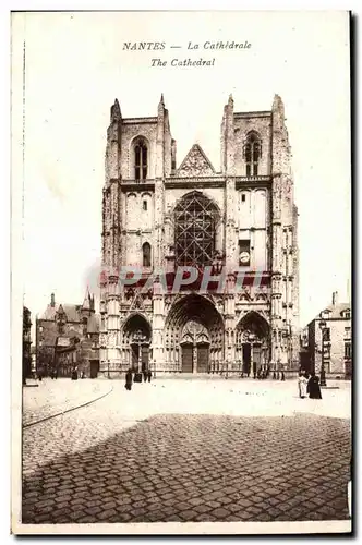 Cartes postales Nantes La cathedrale