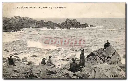 Cartes postales Le Bourg de Batz Les rochers