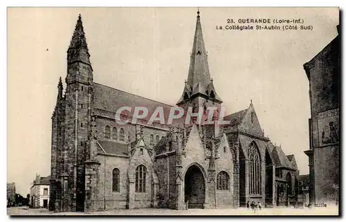 Ansichtskarte AK Guerande La collegiale St Aubin