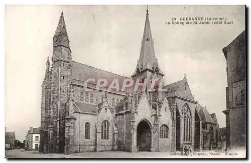 Cartes postales Guerande La collegiale Saint Aubin