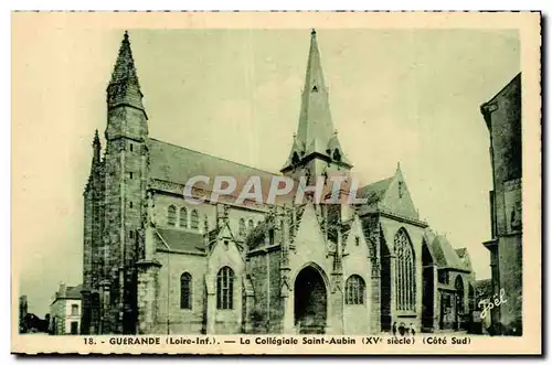 Cartes postales Guerande La collegiale St Aubin