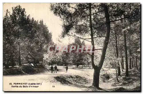 Cartes postales Pornichet Sortie du bois d&#39amour