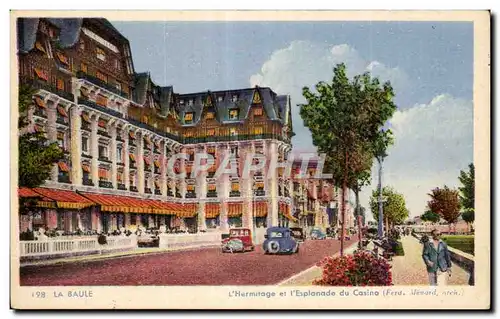 Cartes postales La Baule L&#39ermitage et l&#39esplanade du casino