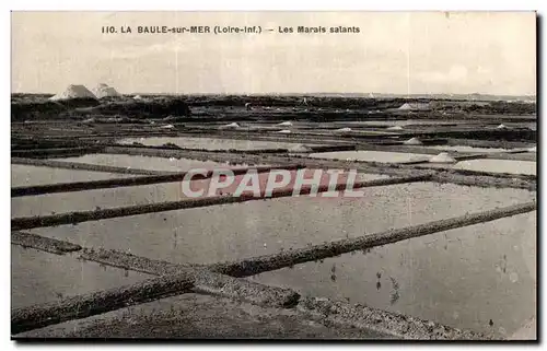 Cartes postales La Baule sur mer Les marais salants