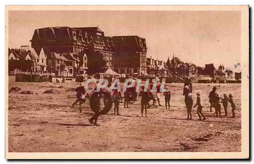 Cartes postales La Baule sur mer La plage vue vers l&#39ermitage