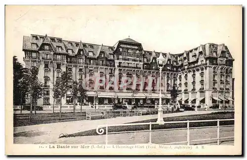 Cartes postales La Baule sur mer L&#39Hermitage Hotel