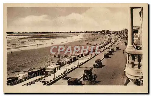 Ansichtskarte AK La Baule sur mer Vue generale de la plage vers le Pouliguen