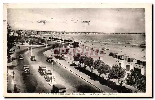 Cartes postales La Baule La plage Vue generale