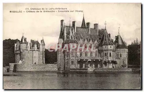 Cartes postales Missillac Chateau de la Bretesche Ensemble sur l&#39etang