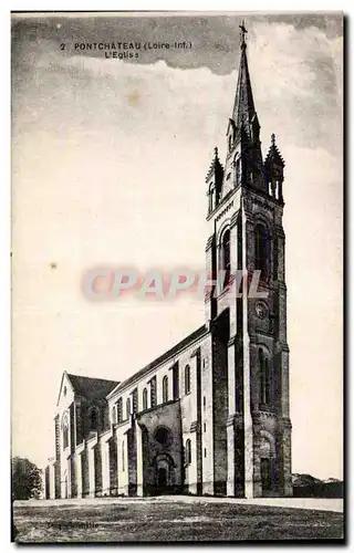 Ansichtskarte AK Pontchateau L&#39eglise