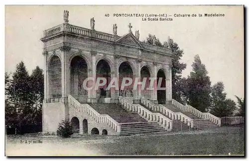 Ansichtskarte AK Pontchateau Calvaire de la Madeleine Le Scala Sancta