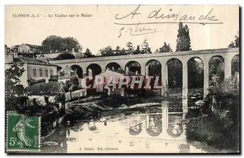 Ansichtskarte AK Clisson Le viaduc sur le Moine