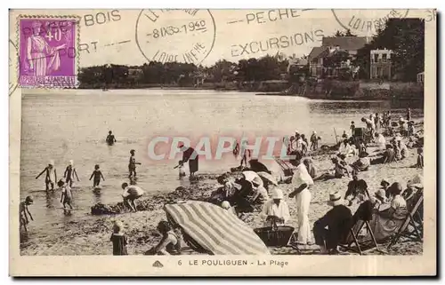 Cartes postales Le Pouliguen La plage