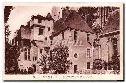 Ansichtskarte AK Nantes La psalette pres la cathedrale