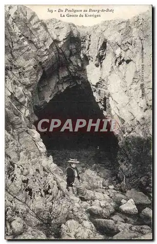 Cartes postales du Pouliguen au Bourg de Batz a grotte du korrigan