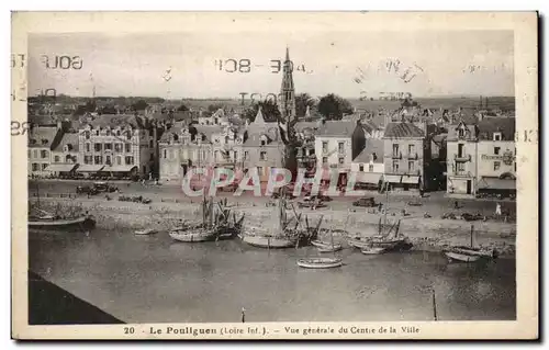 Cartes postales Le Pouliguen Vue generale du centre de la ville