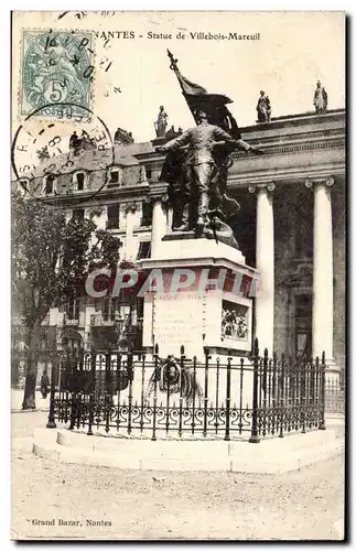 Ansichtskarte AK Nantes Statue de Villebois Mareuil