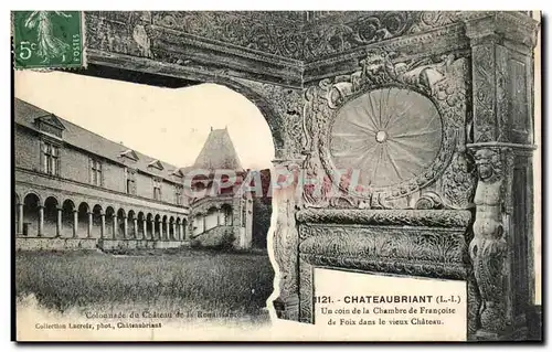 Chateaubriant Cartes postales Un coin de la chambre de Francois de Foix dans le vieux chateau