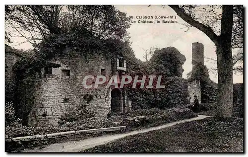 Cartes postales Clisson Le chateau le bastion