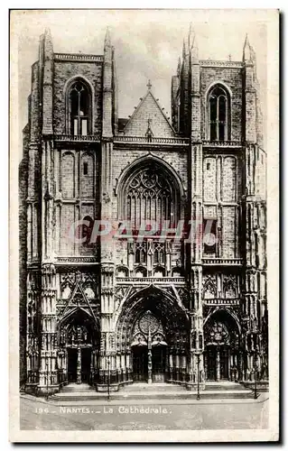 Cartes postales Nantes La cathedrale