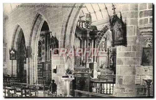 Cartes postales Bourg en Batz Interieur de l&#39eglise
