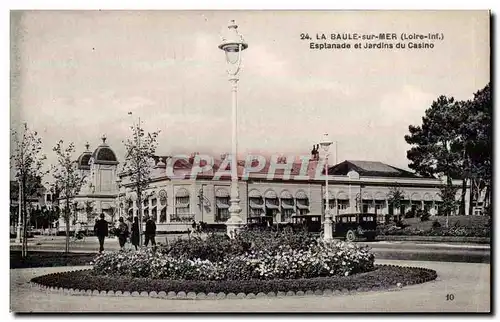 Ansichtskarte AK La Baule sur Mer Esplanade et jardins du casino