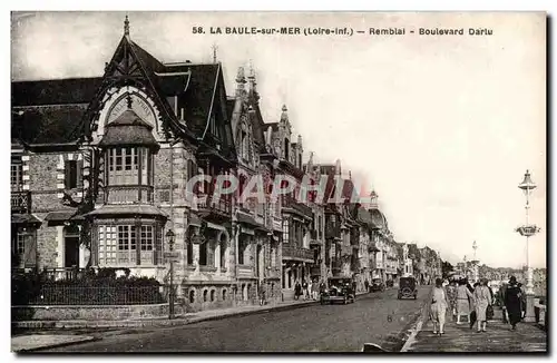 La Baule Ansichtskarte AK Remblai Boulevard Darlu