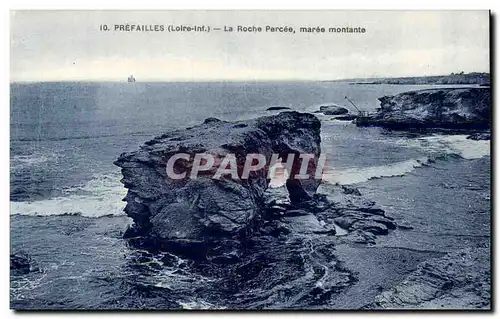 Prefailles Cartes postales La roche percee maree montante