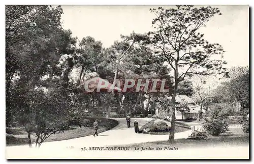 Saint Nazaire Ansichtskarte AK Le jardin des plantes