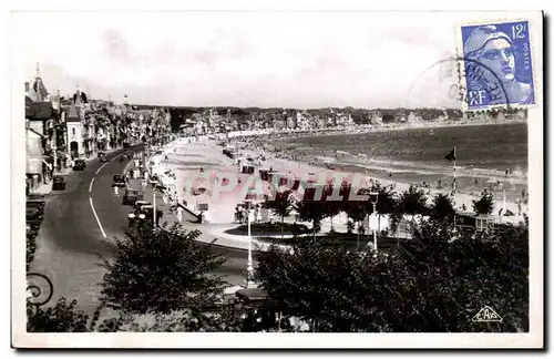 Moderne Karte La Baule Vue sur la plage