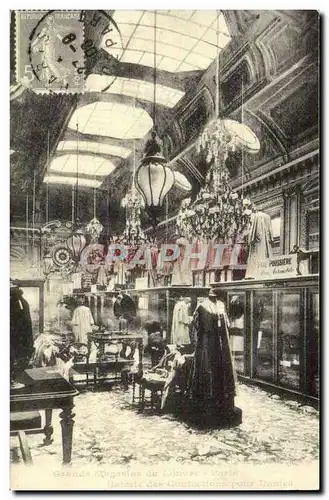 REPRODUCTION Grands magasins du Louvre Paris Galerie des confections pour Dames