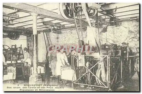 REPRODUCTION Roquefort Aveyron Piqueuses et brodeuses